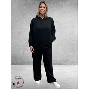 KAFFE CURVE Sweatshirt/Hoodie Annita Black 